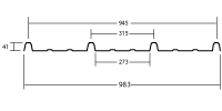 4 sóng Cliplock