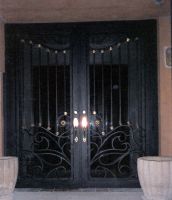 Wrought_iron_door_black